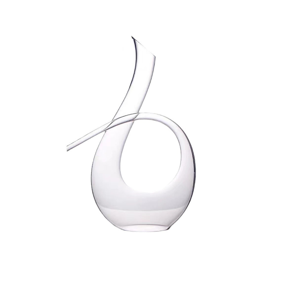 Elegant Crystal Glass Wine Decanter for Home Dining