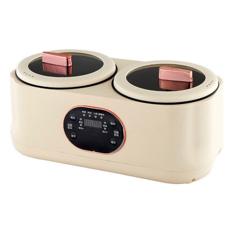 Dual Compartment Electric Hot Pot Multi-Cooker