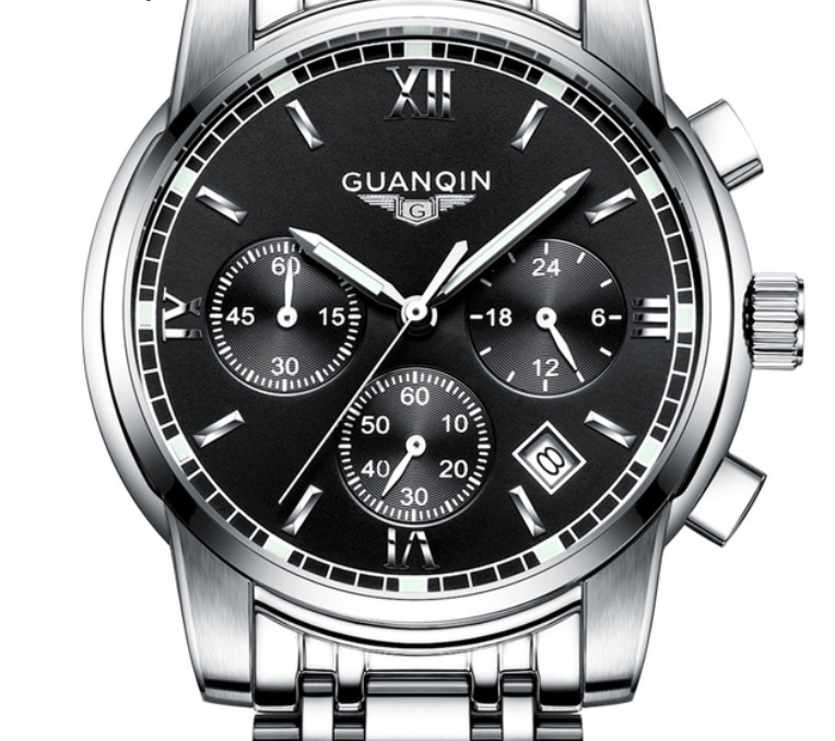 Luminous Steel Band Outdoor Sports Watch