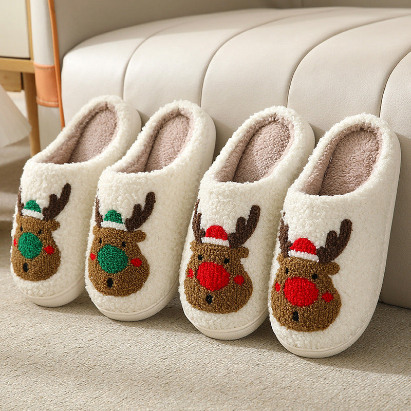 Cartoon Plush Home Slippers