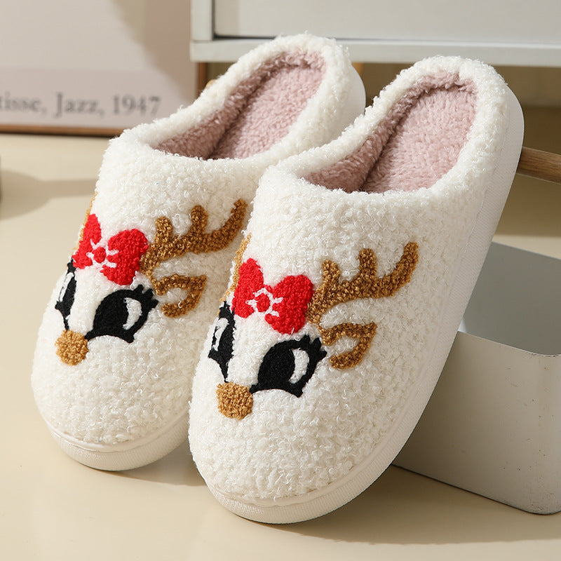 Cartoon Plush Home Slippers