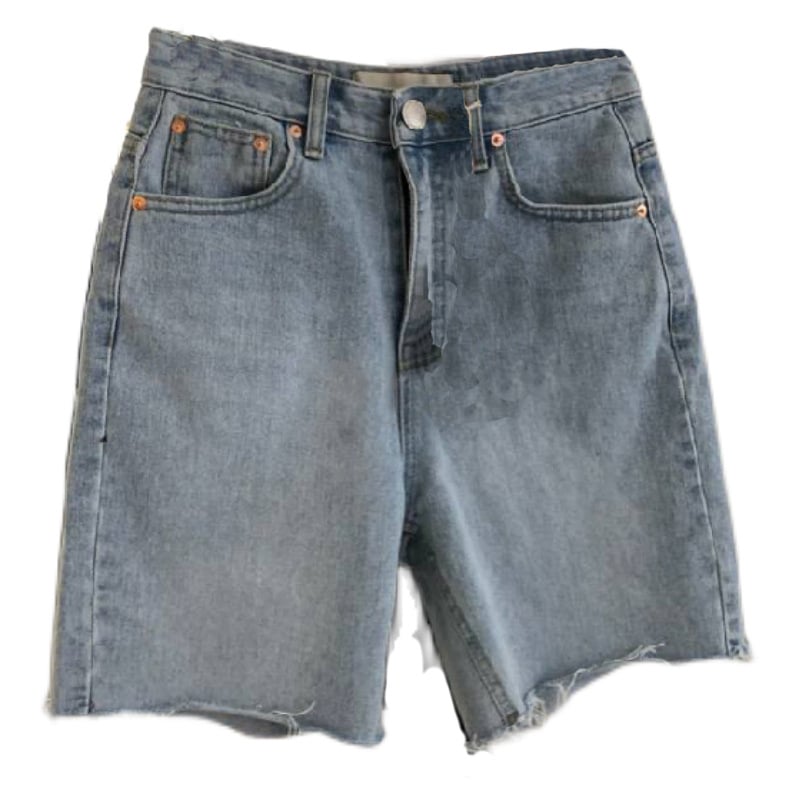 Lockere lässige Damen-Five-Point-Denim-Shorts