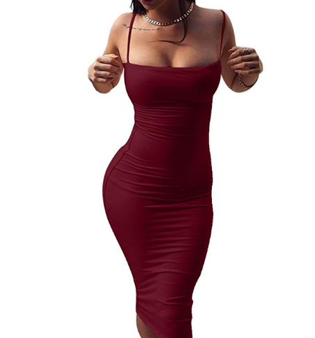 Trägerkleid, Nachtclub-Kleid, Milk-Silk-Bandagekleid