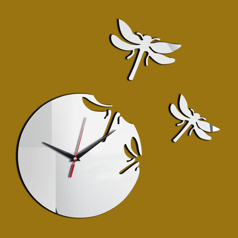 DIY Acryl-Libellen-Wanduhr für die Wohnzimmerdekoration