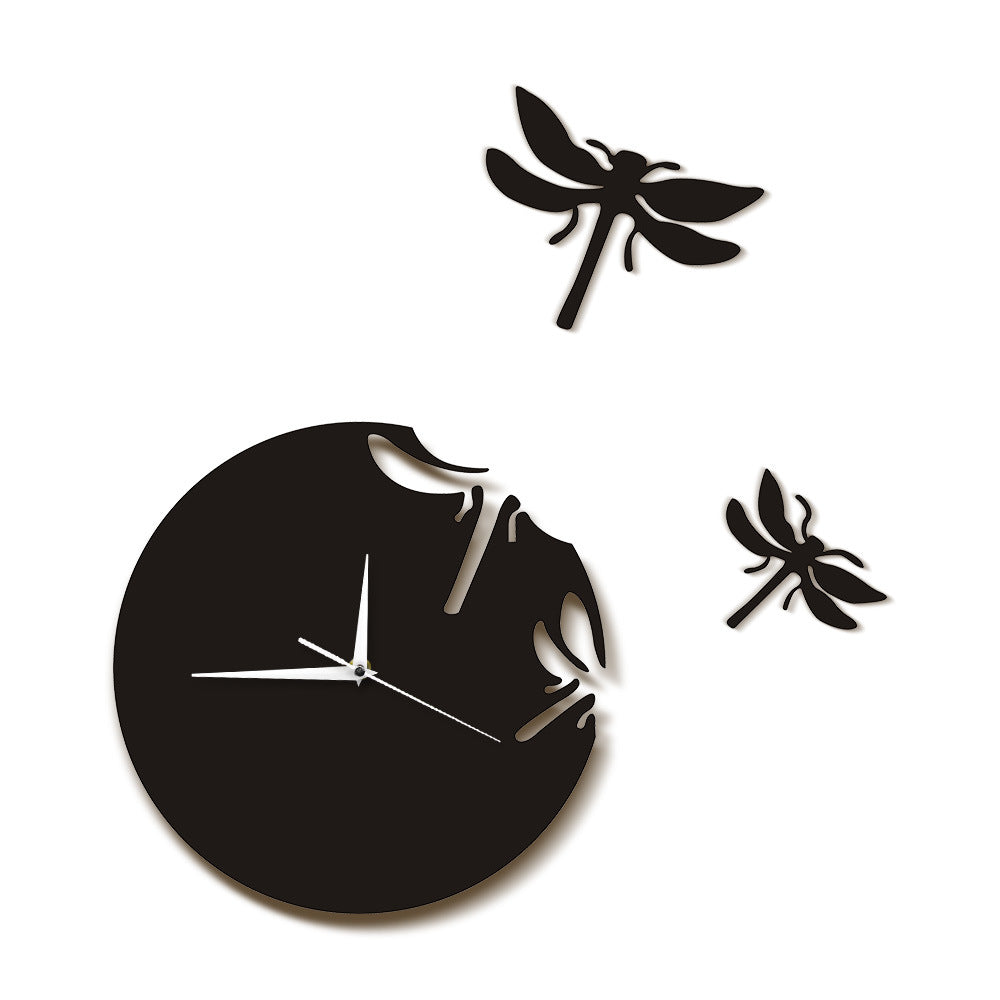 DIY Acryl-Libellen-Wanduhr für die Wohnzimmerdekoration