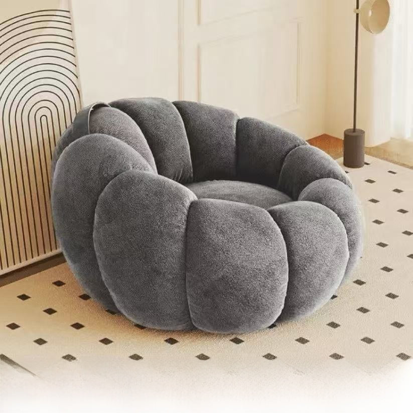 Pumpkin Sofa Chair Lambswool Small Sofa
