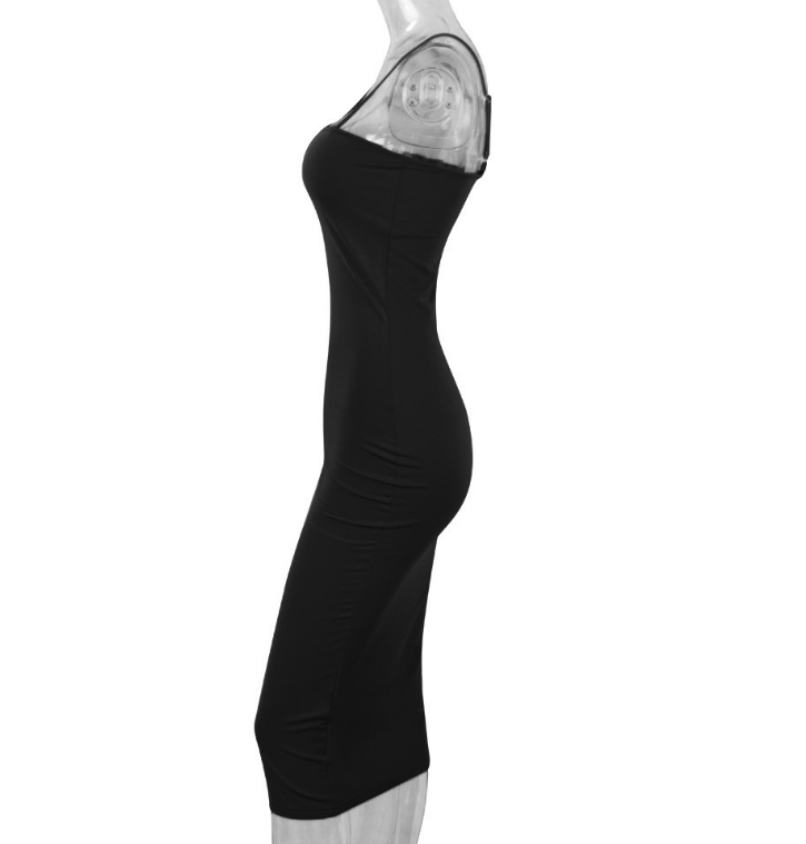 Trägerkleid, Nachtclub-Kleid, Milk-Silk-Bandagekleid