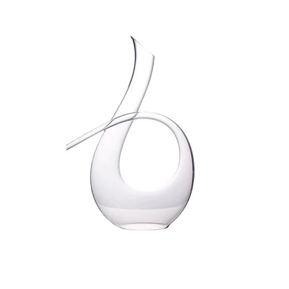 Elegant Crystal Glass Wine Decanter for Home Dining
