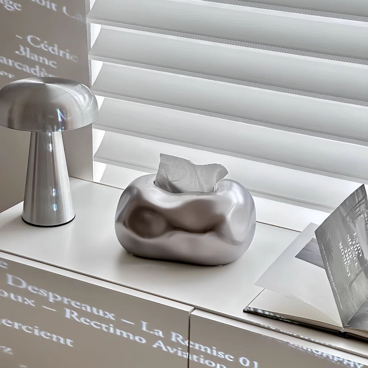 Ceramic Tissue Box Home Decor