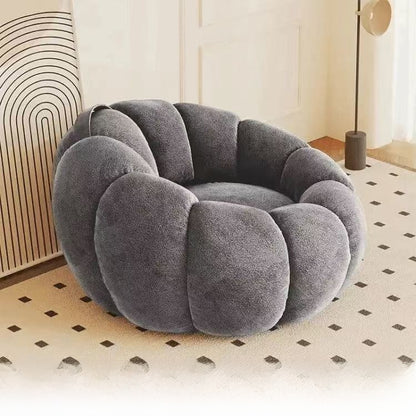 Pumpkin Sofa Chair Lambswool Small Sofa