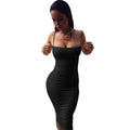 Trägerkleid, Nachtclub-Kleid, Milk-Silk-Bandagekleid